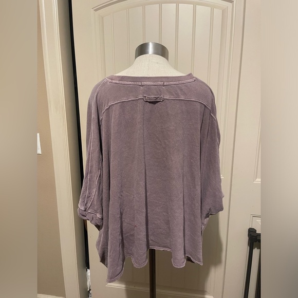 Free People Mauve Crop Top - Picture 3 of 5